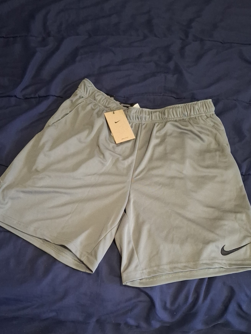 Nike Men’s Gray Athletic Training Shorts